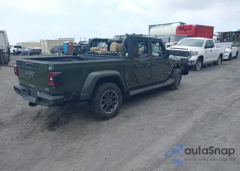 2023 Jeep Gladiator Overland 4X4 z USA, uszkodzony, nr VIN 1C6JJTFM0PL519935